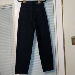 Nasty Gal Organic Denim Distressed Knee Straight Jeans